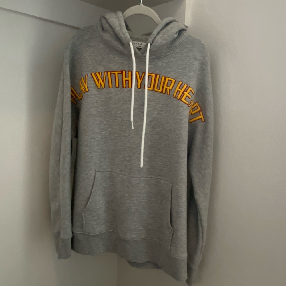 Sandro Play With Your Heart Hoodie